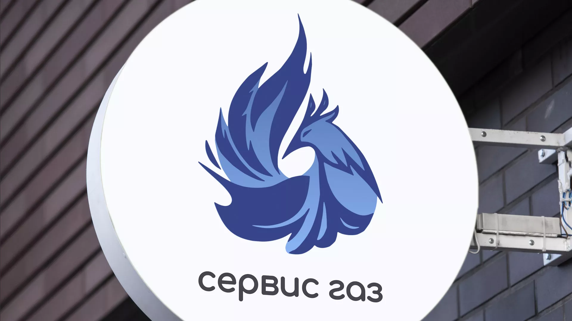 Создание логотипа «Сервис газ» в Высоцке