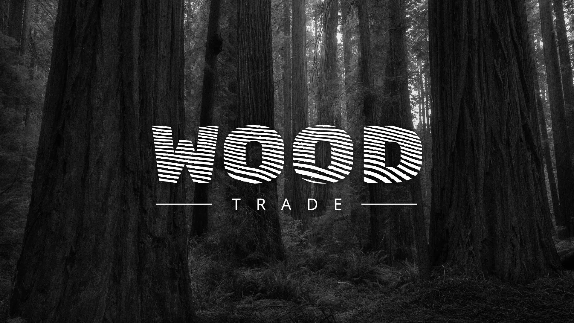 Разработка логотипа для компании «Wood Trade» в Высоцке